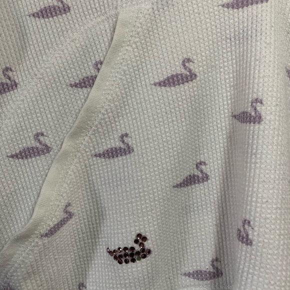 Aritizia Talula Swan Waffle Hoodie - Picture 4 of 7